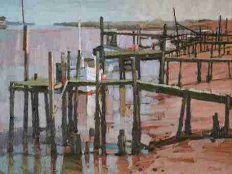 Richard Dack - Jetties Walberswick